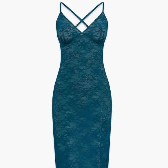 NWT Blue Lace Dress from Savage X Fenty - Picture 3 of 5